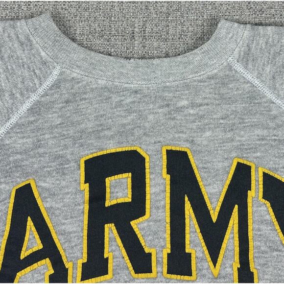 Vintage United States Army Sweatshirt Mens Large Hanes Military Crewneck 90s USA - Picture 9 of 11
